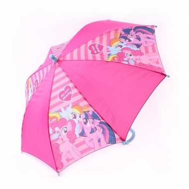 Kinderparaplu my little pony roze