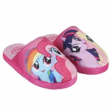 Roze my little pony pantoffels meisjes
