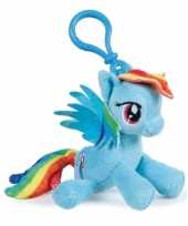 Blauwe my little pony tashanger knuffeltjes