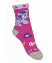 Kindersokken my little pony roze