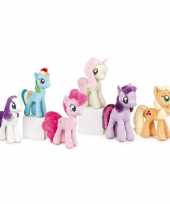 Pluche blauwe my little pony rainbow dash knuffel speelgoed