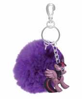 Pluche my little pony sleutelhanger twilight sparkle